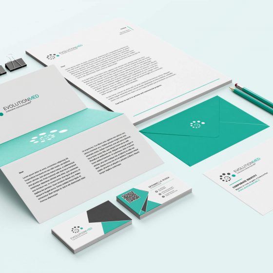 carta intestata busta brochure